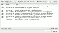KBibTeX – Searching a Document Online at Google Scholar