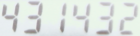 image of six seven segment digits