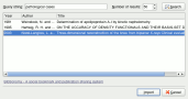 KBibTeX – Searching a Document Online at BibSonomy