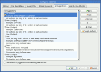 KBibTeX – List of configured Id Suggestion