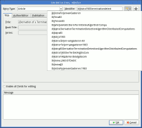 KBibTeX – Selecting an Id Suggestion